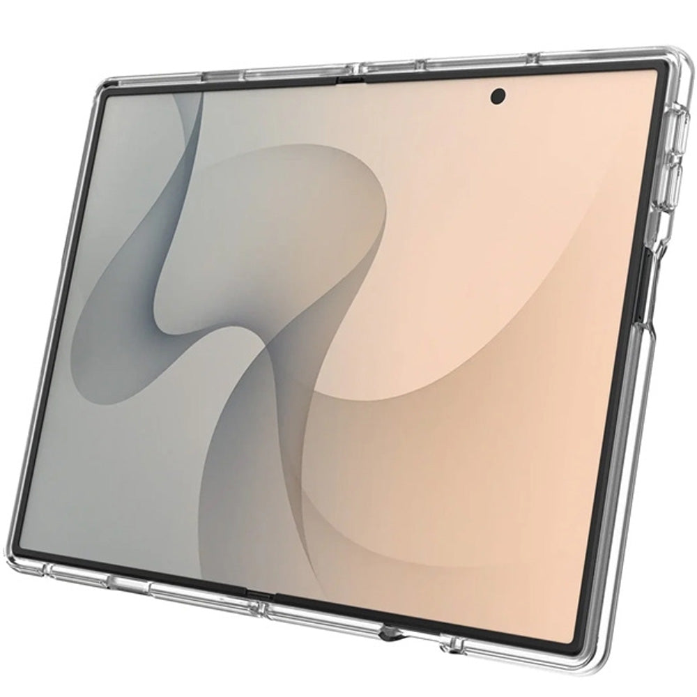 Handyhülle für Galaxy Z Fold8, Speck Presidio Perfect-Clear Fold mit MagSafe, Transparent-Grau (10/12)
