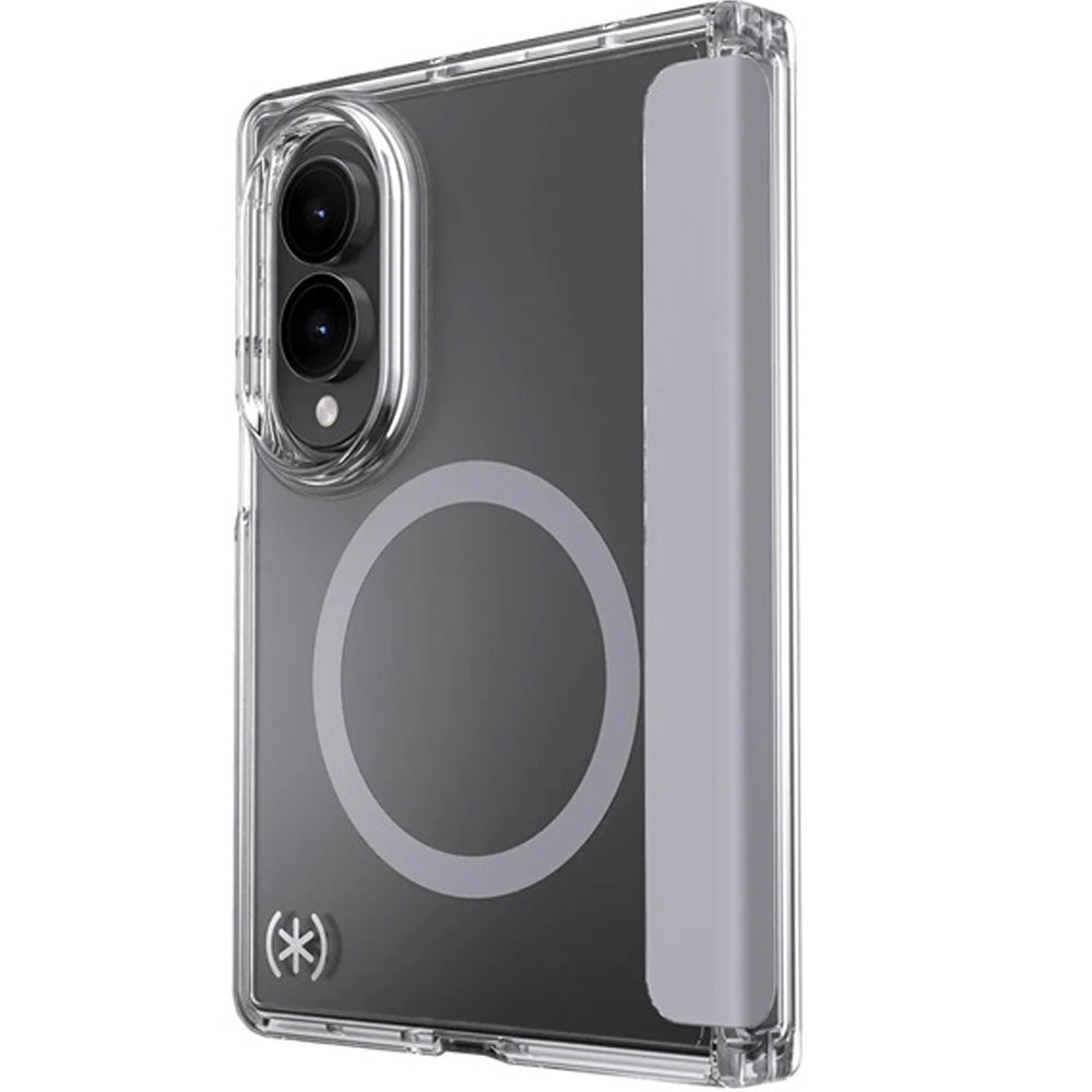 Handyhülle für Galaxy Z Fold8, Speck Presidio Perfect-Clear Fold mit MagSafe, Transparent-Grau (2/12)