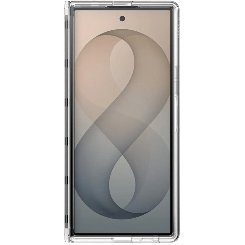 Handyhülle für Galaxy Z Fold8 Ultra / Fold7, Speck Presidio Perfect-Clear Fold mit MagSafe, Transparent-Grau (11/12)