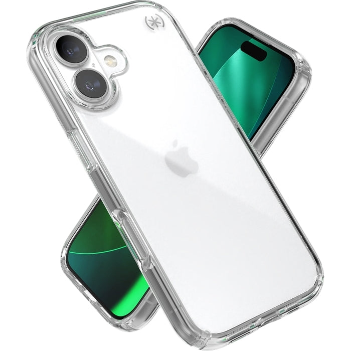 Handyhülle für iPhone 17, Speck Presidio Perfect-Clear, Transparent