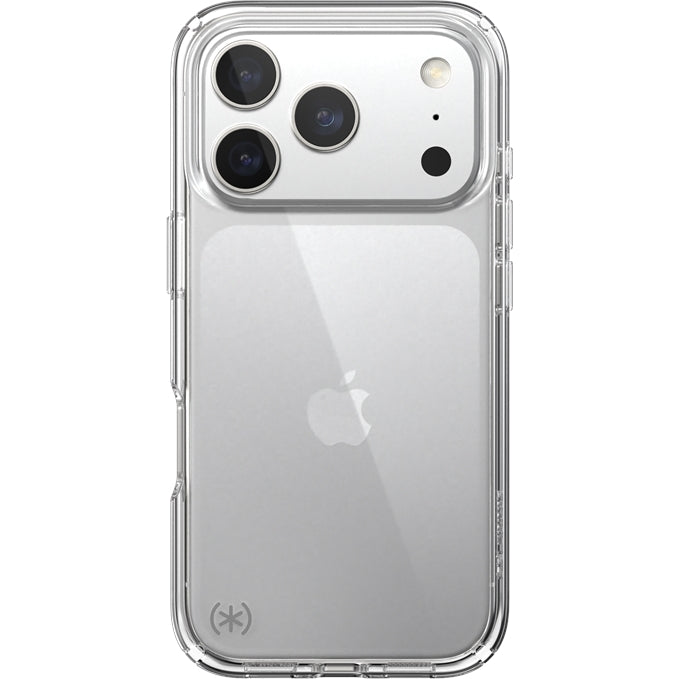 Handyhülle für iPhone 17 Pro, Speck Presidio Perfect-Clear, Transparent