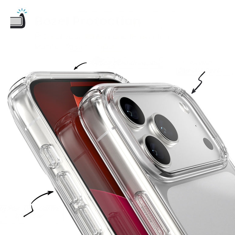 Handyhülle für iPhone 17 Pro Max, Speck Presidio Perfect-Clear, Transparent