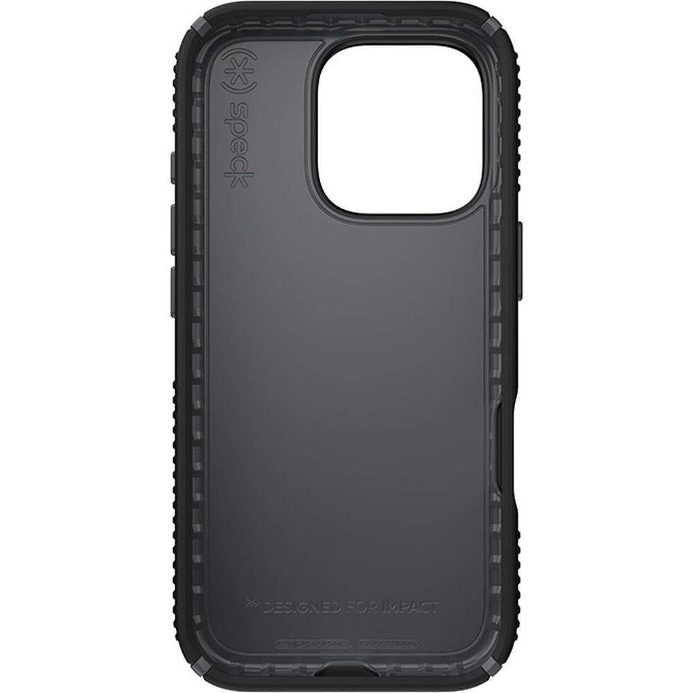 Handyhülle für iPhone 16 Pro, Speck Presidio2 Grip, Schwarz
