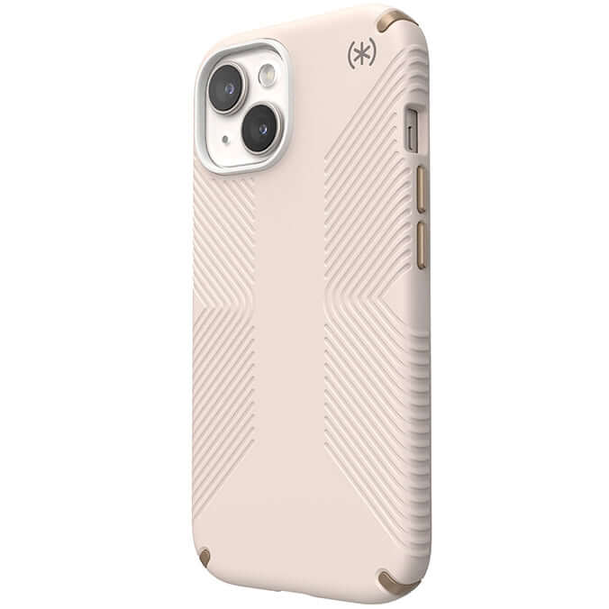 Handyhülle für iPhone 17e / 16e / 14 / 13, Speck Presidio2 Grip, Beige