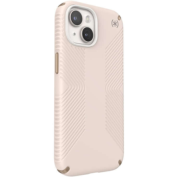 Handyhülle für iPhone 17e / 16e / 14 / 13, Speck Presidio2 Grip, Beige