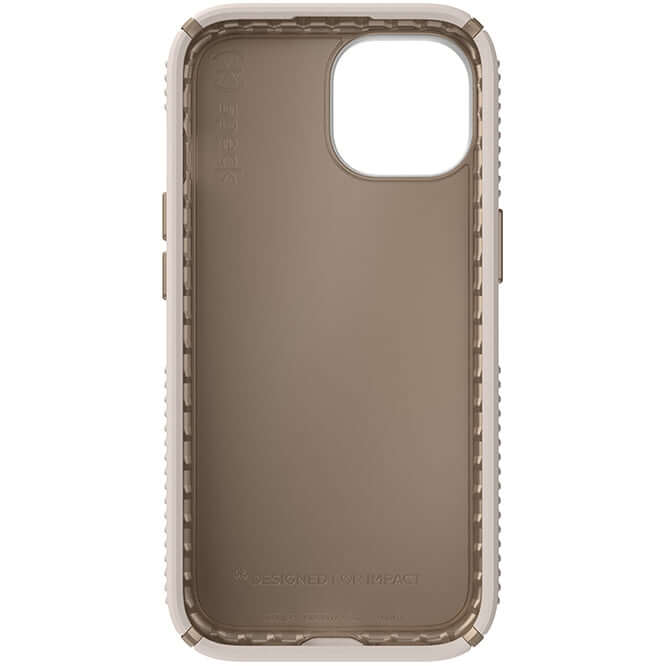 Handyhülle für iPhone 17e / 16e / 14 / 13, Speck Presidio2 Grip, Beige