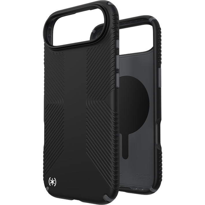 Handyhülle für iPhone Air, Speck Presidio2 Grip, Schwarz