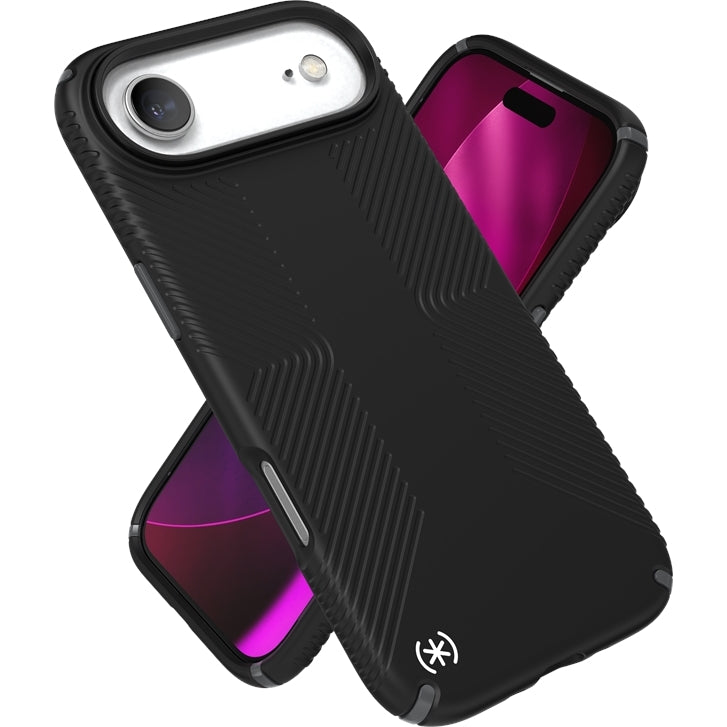 Handyhülle für iPhone Air, Speck Presidio2 Grip, Schwarz