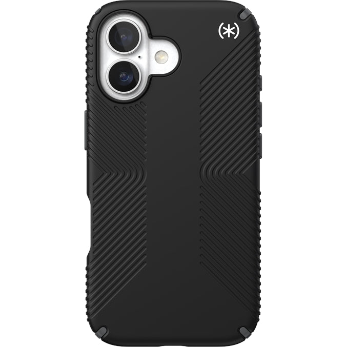 Handyhülle für iPhone 17, Speck Presidio2 Grip, Schwarz