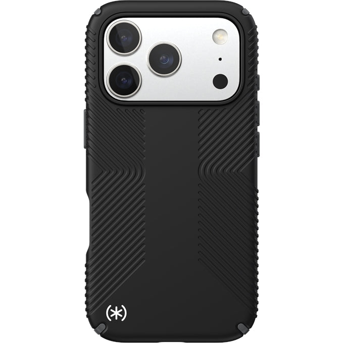 Handyhülle für iPhone 17 Pro, Speck Presidio2 Grip, Schwarz