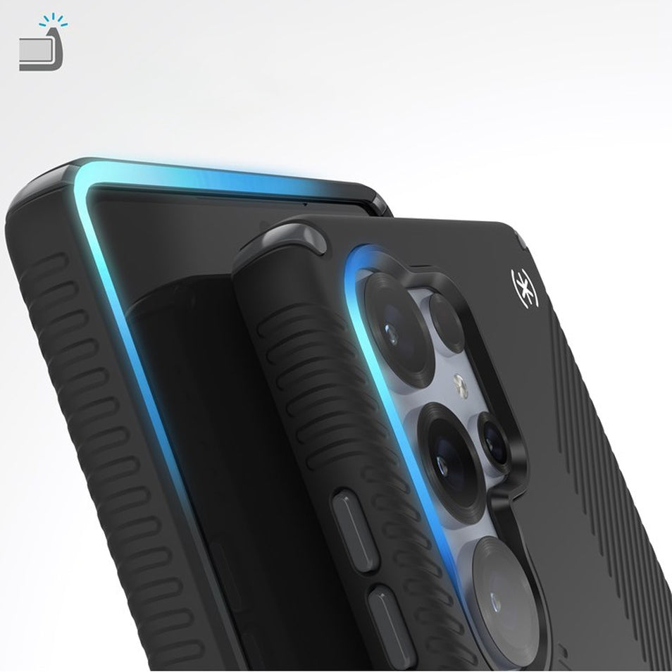 Handyhülle für Galaxy S25 Ultra, Speck Presidio2 Grip Magnet, Schwarz