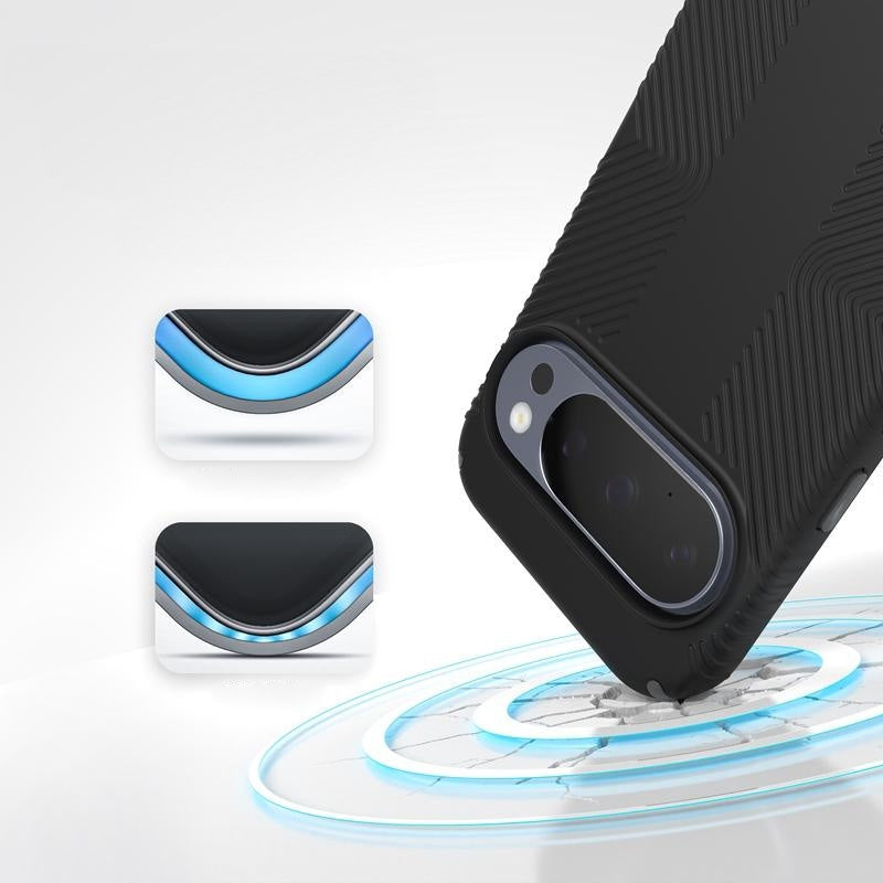 Handyhülle für Google Pixel 10 / 10 Pro, Speck Presidio2 Grip Magnet, Schwarz