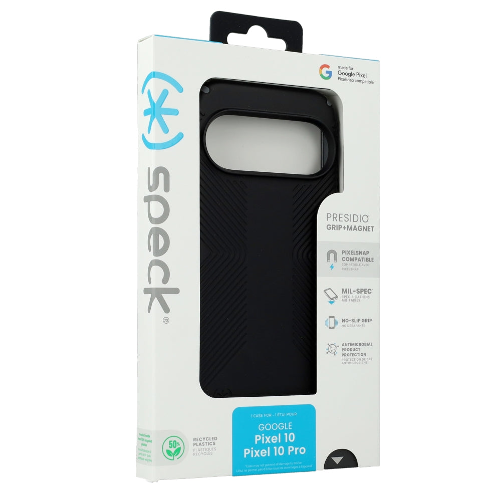 Handyhülle für Google Pixel 10 / 10 Pro, Speck Presidio2 Grip Magnet, Schwarz