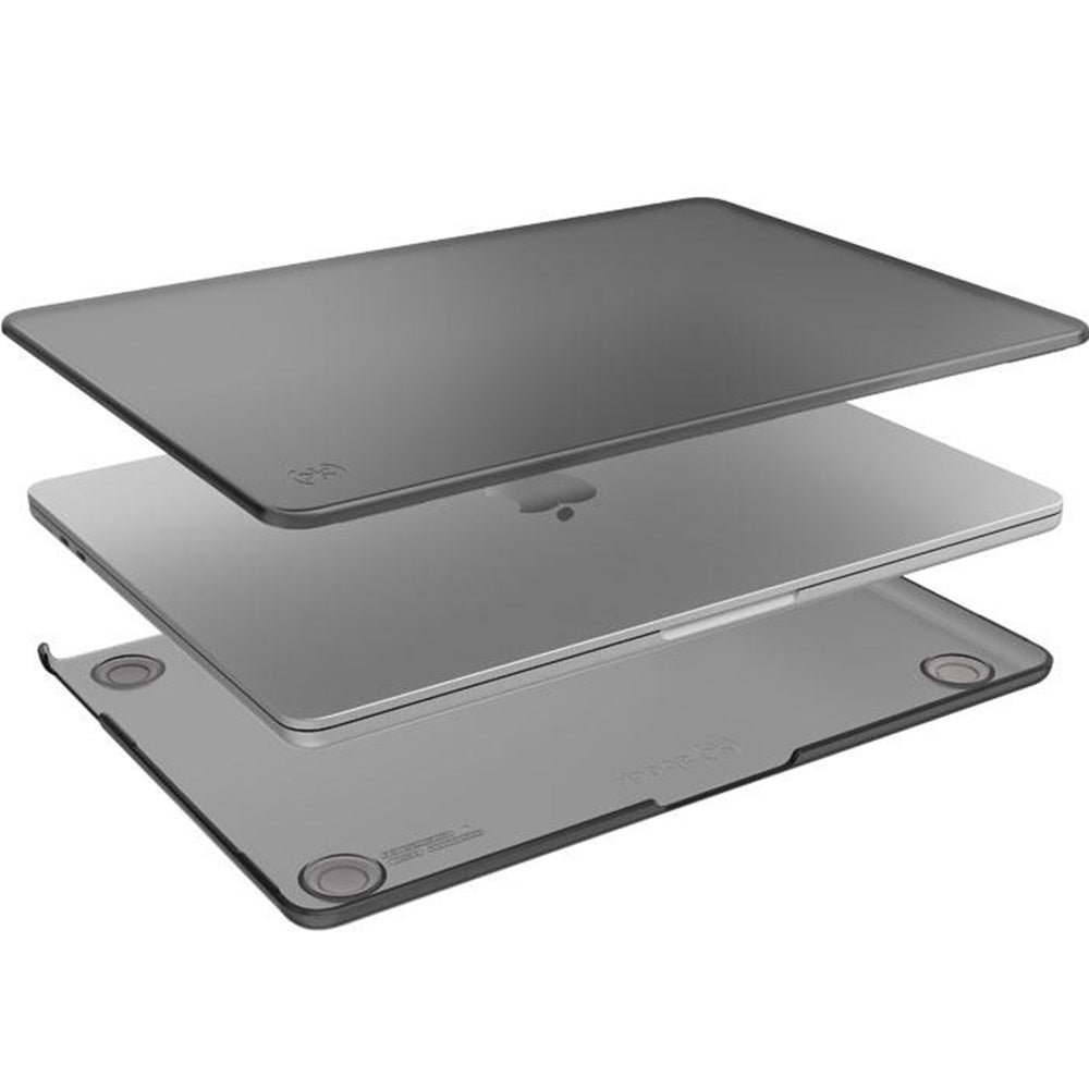 Schutzhülle für MacBook Air 13.6" M5 / M4 / M3 / M2, Speck SmartShell, Rauchfarben-Schwarz