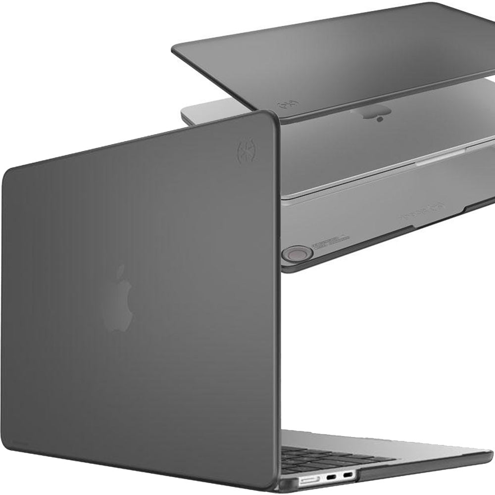 Schutzhülle für MacBook Air 13.6" M5 / M4 / M3 / M2, Speck SmartShell, Rauchfarben-Schwarz