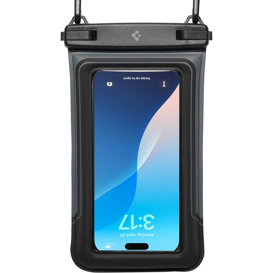 Wasserdichte Handyhülle Spigen A611P Waterproof Float Case 2-Pack, Schwarz