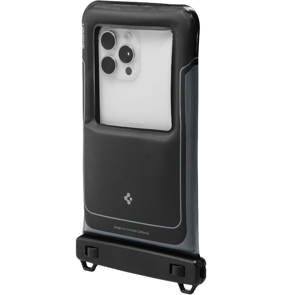 Wasserdichte Handyhülle Spigen A611P Waterproof Float Case 2-Pack, Schwarz