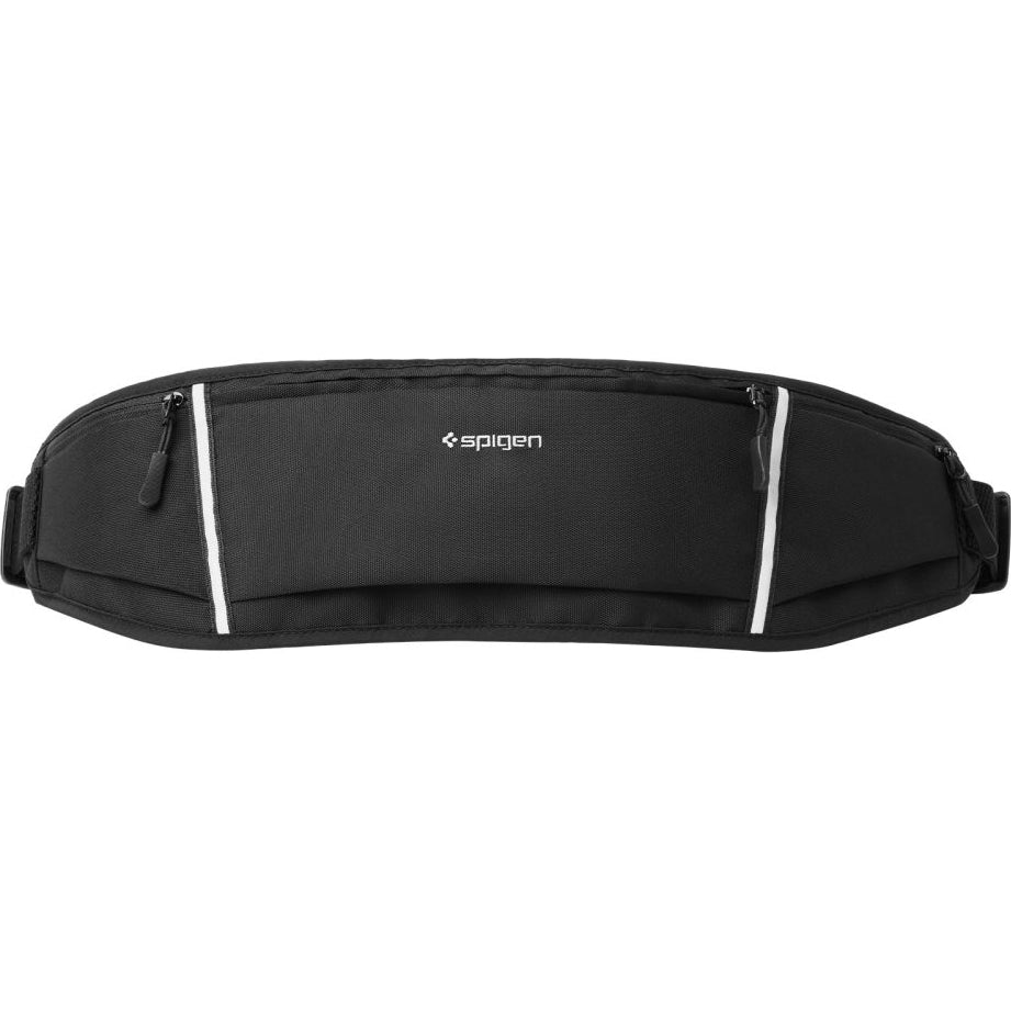 Sporthüftgürtel, Läufertasche, Spigen A710 Dynamic Shield Waist Bag, Schwarz