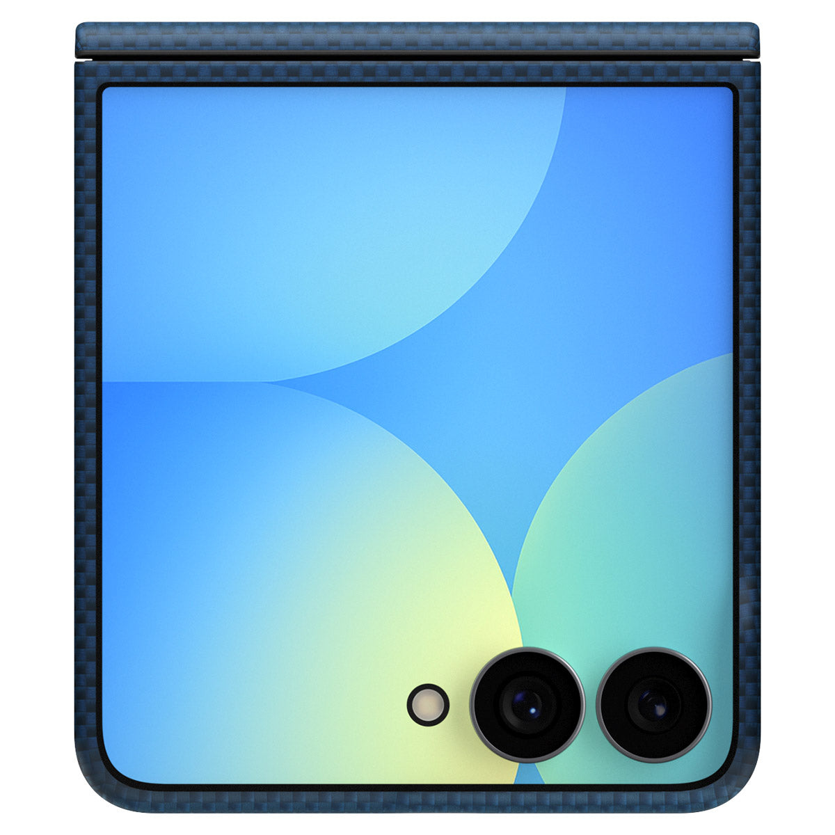 Handyhülle für Galaxy Z Flip8, Spigen Air Skin Aramid Mag mit MagSafe, Blau