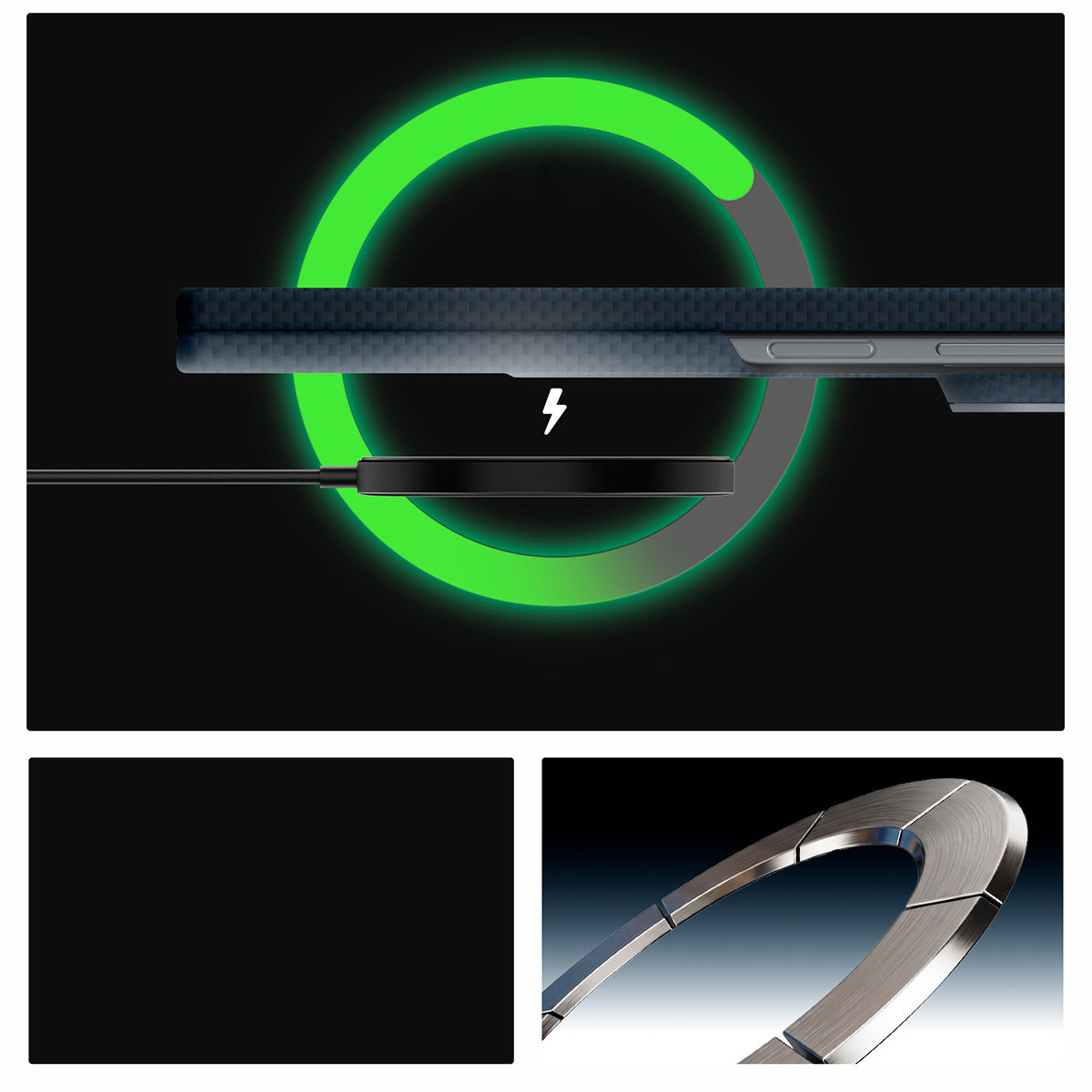 Handyhülle für Galaxy Z Fold8 Ultra, Spigen Air Skin Aramid Mag mit MagSafe, Blau