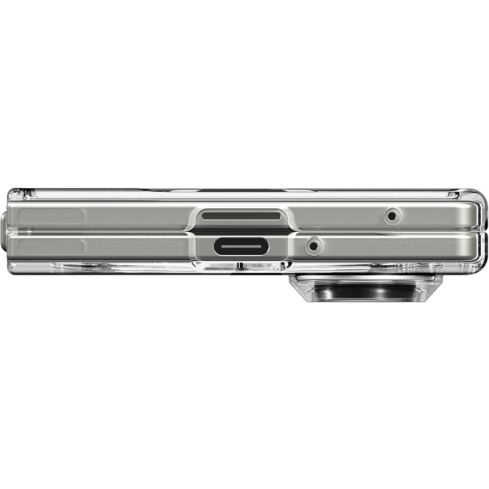 Handyhülle für Galaxy Z Fold7, Spigen Air Skin Mag für MagSafe, Transparent-Weiß