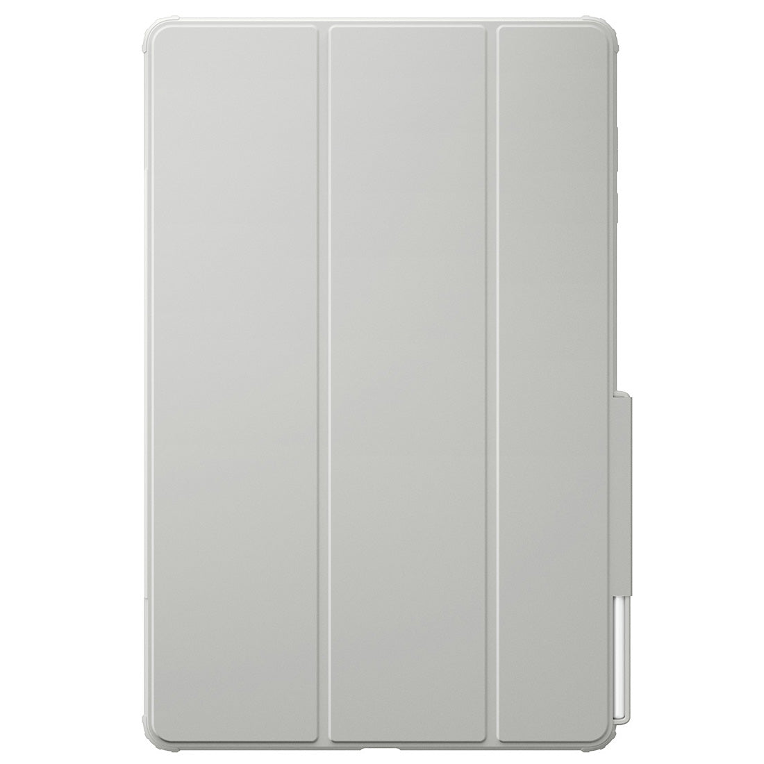Schutzhülle mit Deckel für Galaxy Tab S11 Ultra, Spigen Air Skin Pro, Grau-Transparent