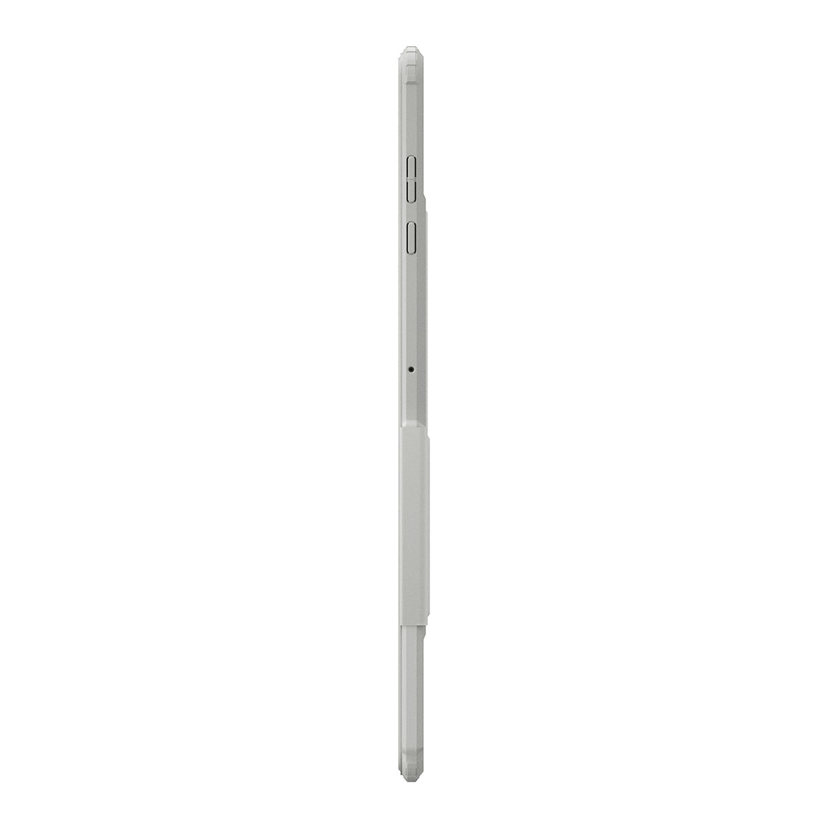 Schutzhülle mit Deckel für Galaxy Tab S11 Ultra, Spigen Air Skin Pro, Grau-Transparent