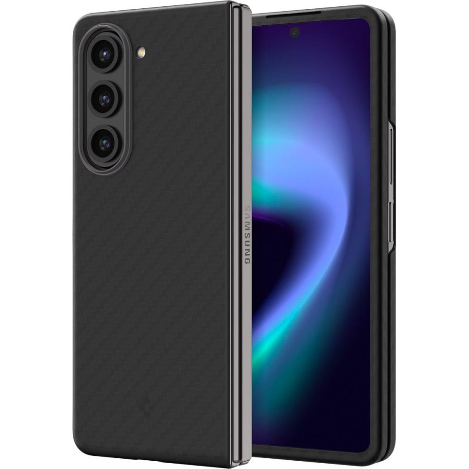 Schutzhülle Spigen Air Skin Pro für Galaxy Z Fold5, Schwarz