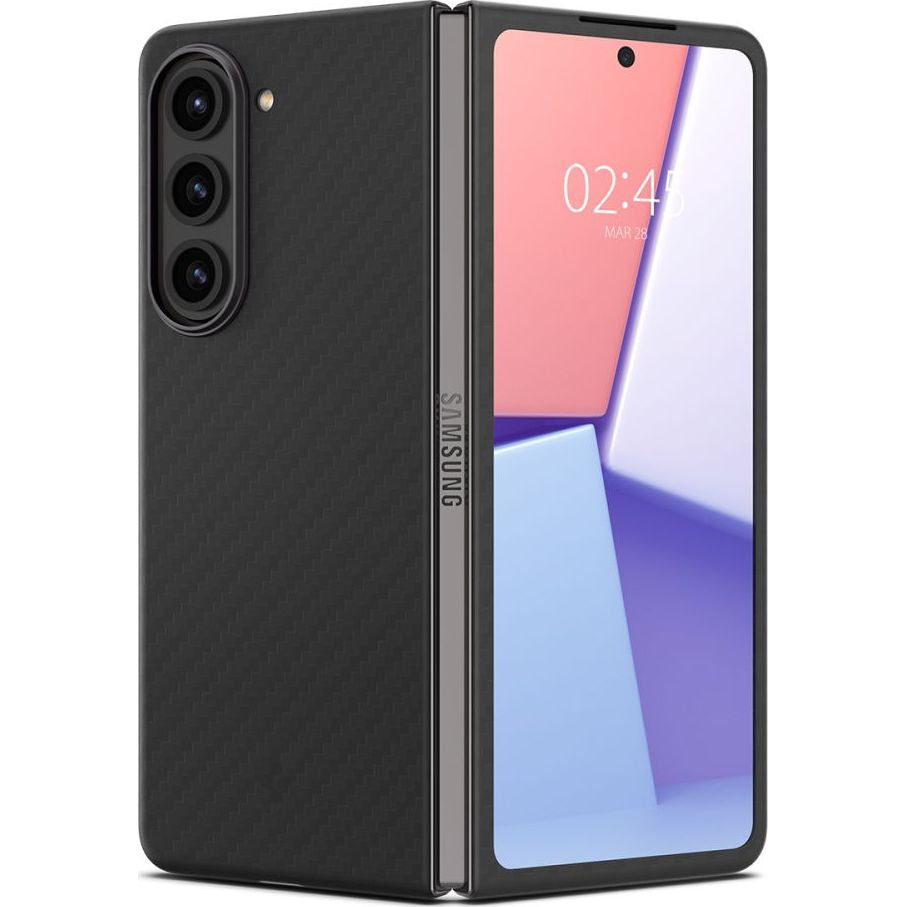 Schutzhülle Spigen Air Skin Pro für Galaxy Z Fold5, Schwarz