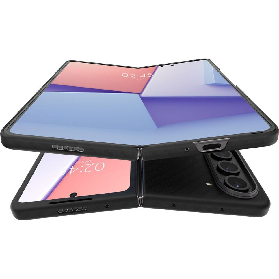 Schutzhülle Spigen Air Skin Pro für Galaxy Z Fold5, Schwarz