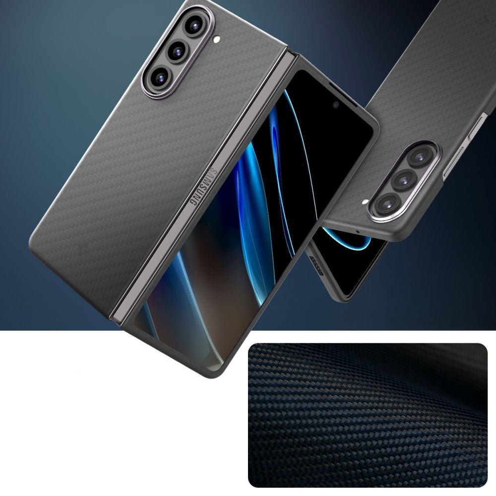 Schutzhülle Spigen Air Skin Pro für Galaxy Z Fold5, Schwarz