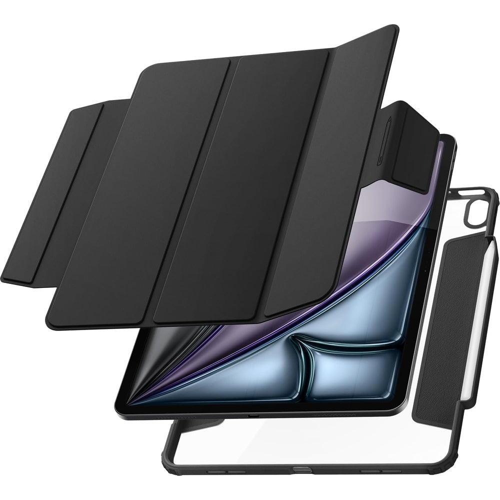 Schutzhülle für iPad Air 13" 2025 / 2024, Spigen Air Skin Pro, Schwarz