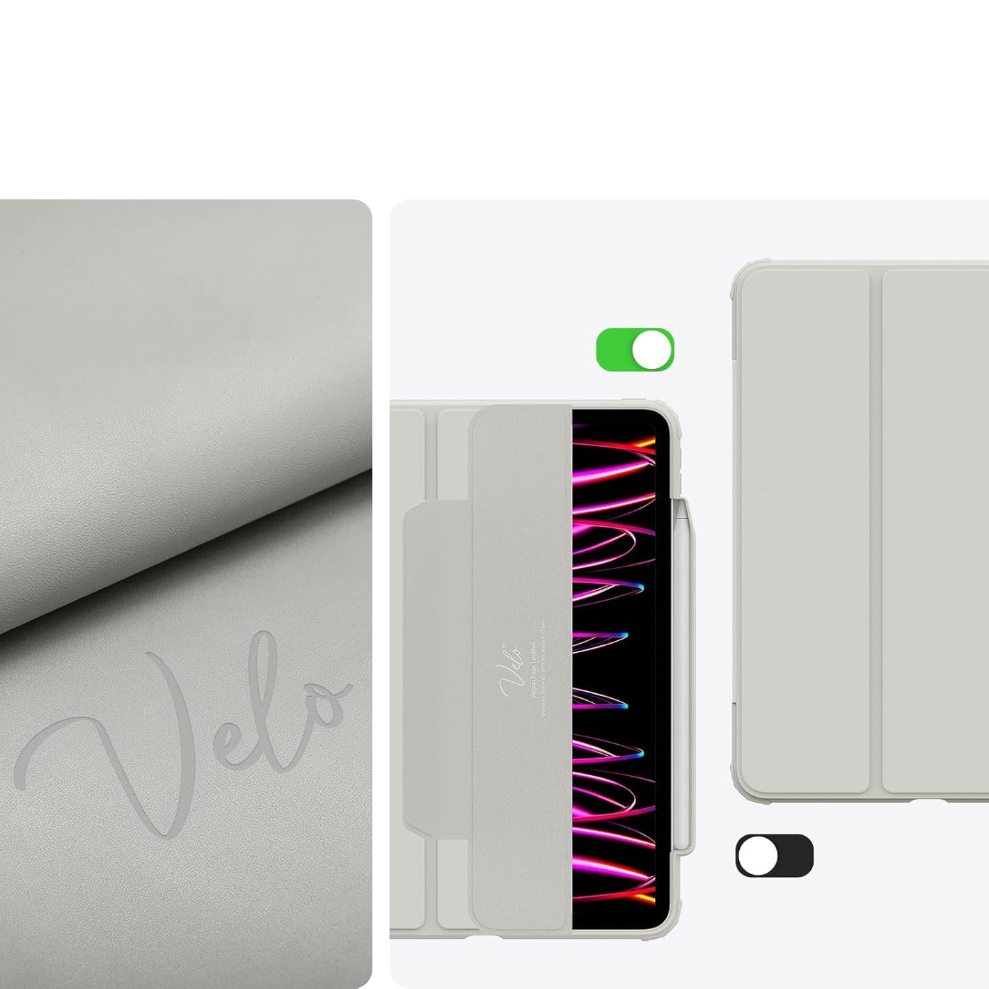 Schutzhülle für iPad Pro 11" 2022/2021/2020/2018, Spigen Air Skin Pro, Grau