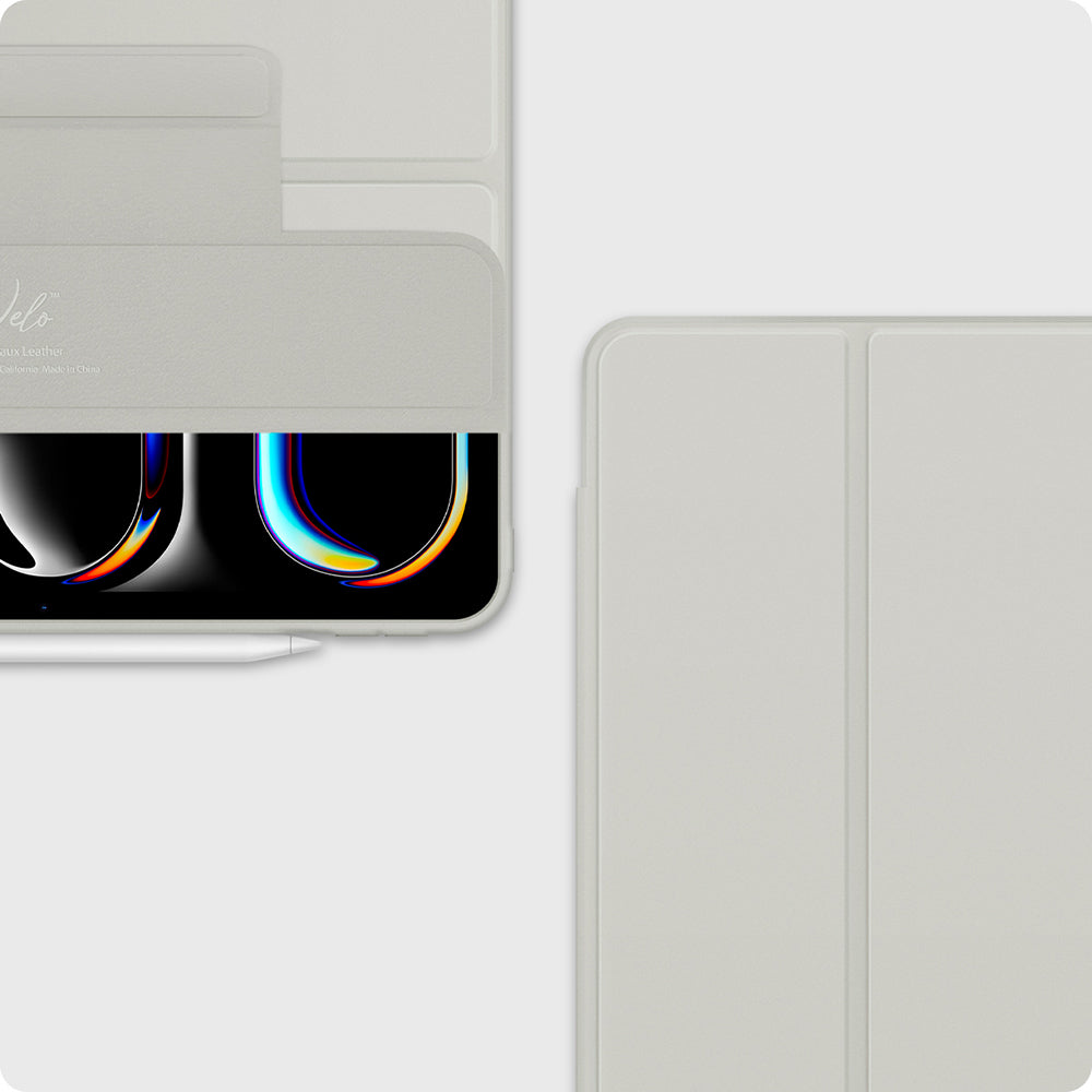 Schutzhülle für iPad Pro 13" 2025 / 2024, Spigen Air Skin Pro OneTap, Grau