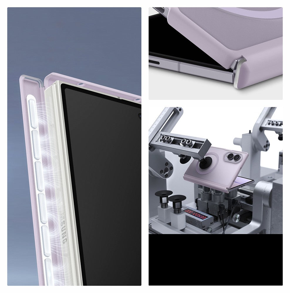 Handyhülle für Galaxy Z Fold8, Spigen Air Skin Zero Mag mit MagSafe, Durchscheinend-Violett (2/16)