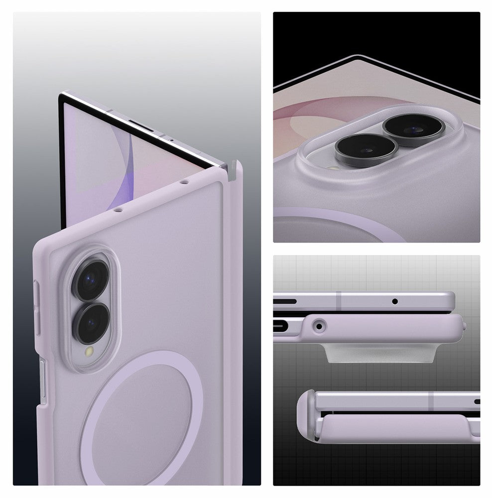 Handyhülle für Galaxy Z Fold8, Spigen Air Skin Zero Mag mit MagSafe, Durchscheinend-Violett (5/16)