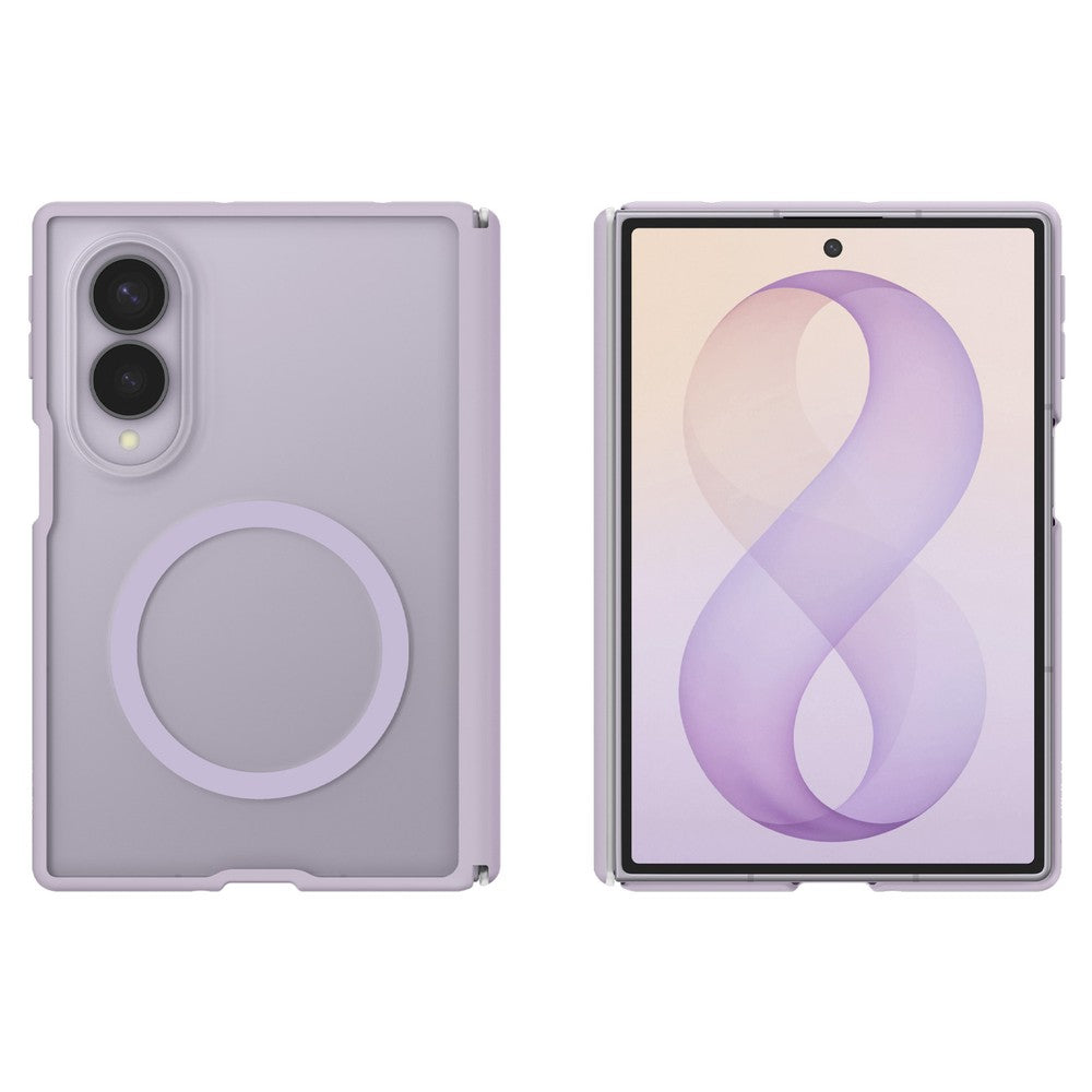Handyhülle für Galaxy Z Fold8, Spigen Air Skin Zero Mag mit MagSafe, Durchscheinend-Violett (11/16)