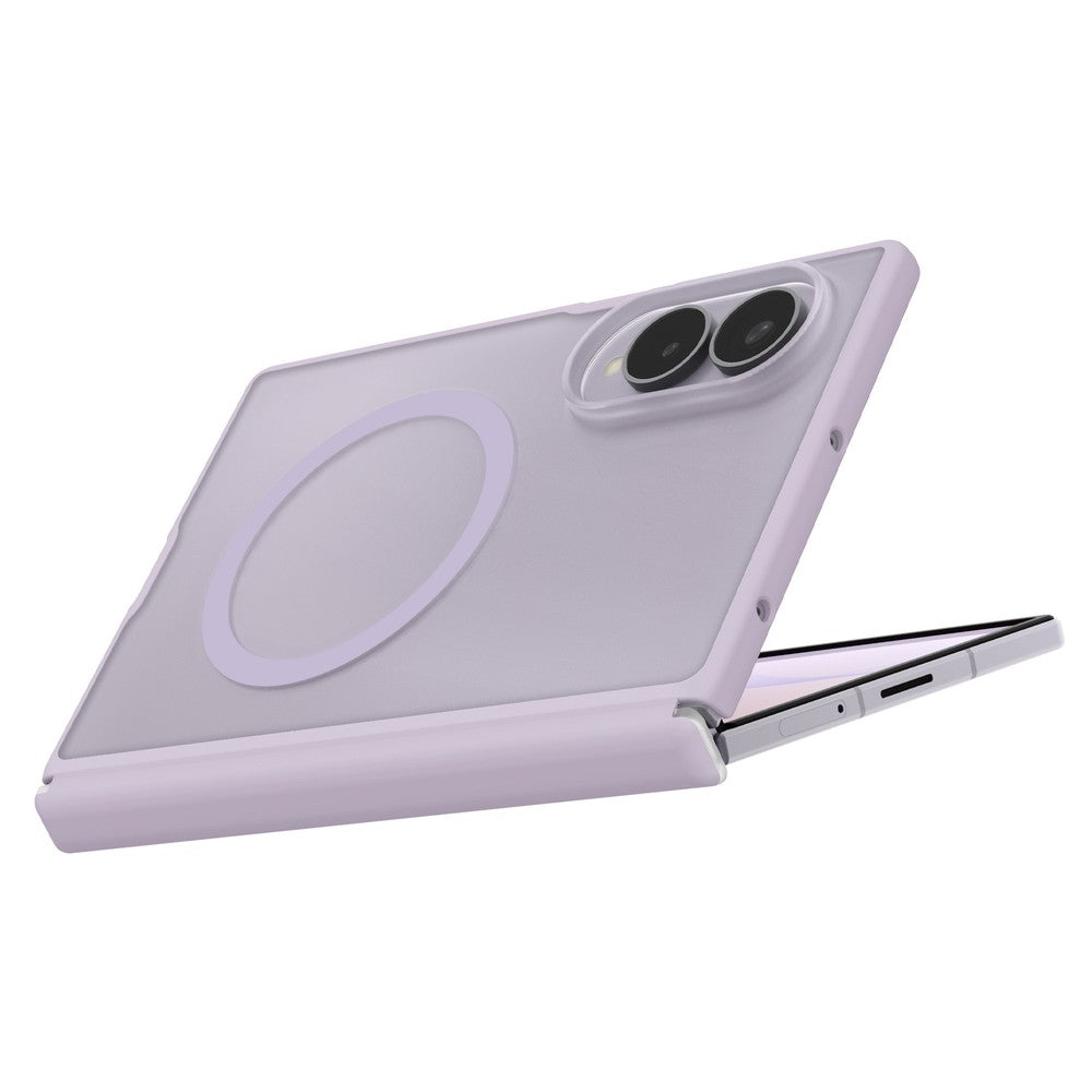 Handyhülle für Galaxy Z Fold8, Spigen Air Skin Zero Mag mit MagSafe, Durchscheinend-Violett (14/16)