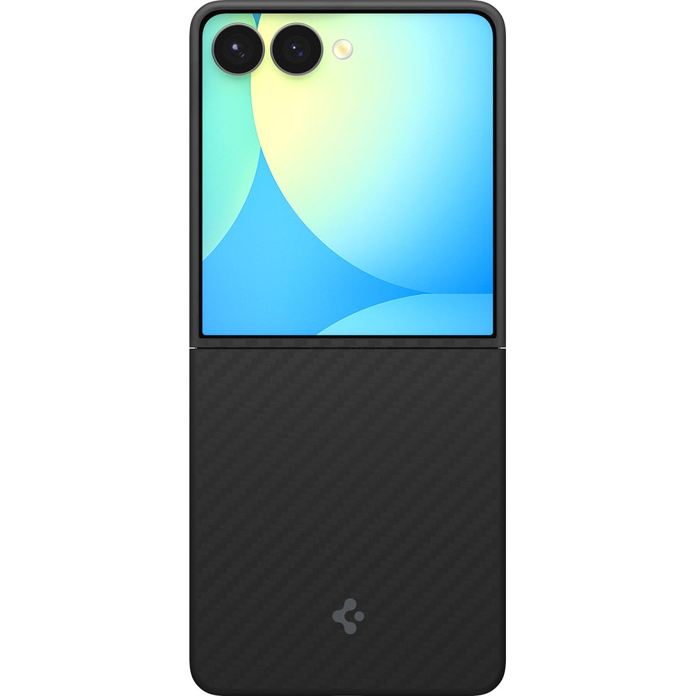 Handyhülle für Galaxy Z Flip7, Spigen Air Skin, Schwarz