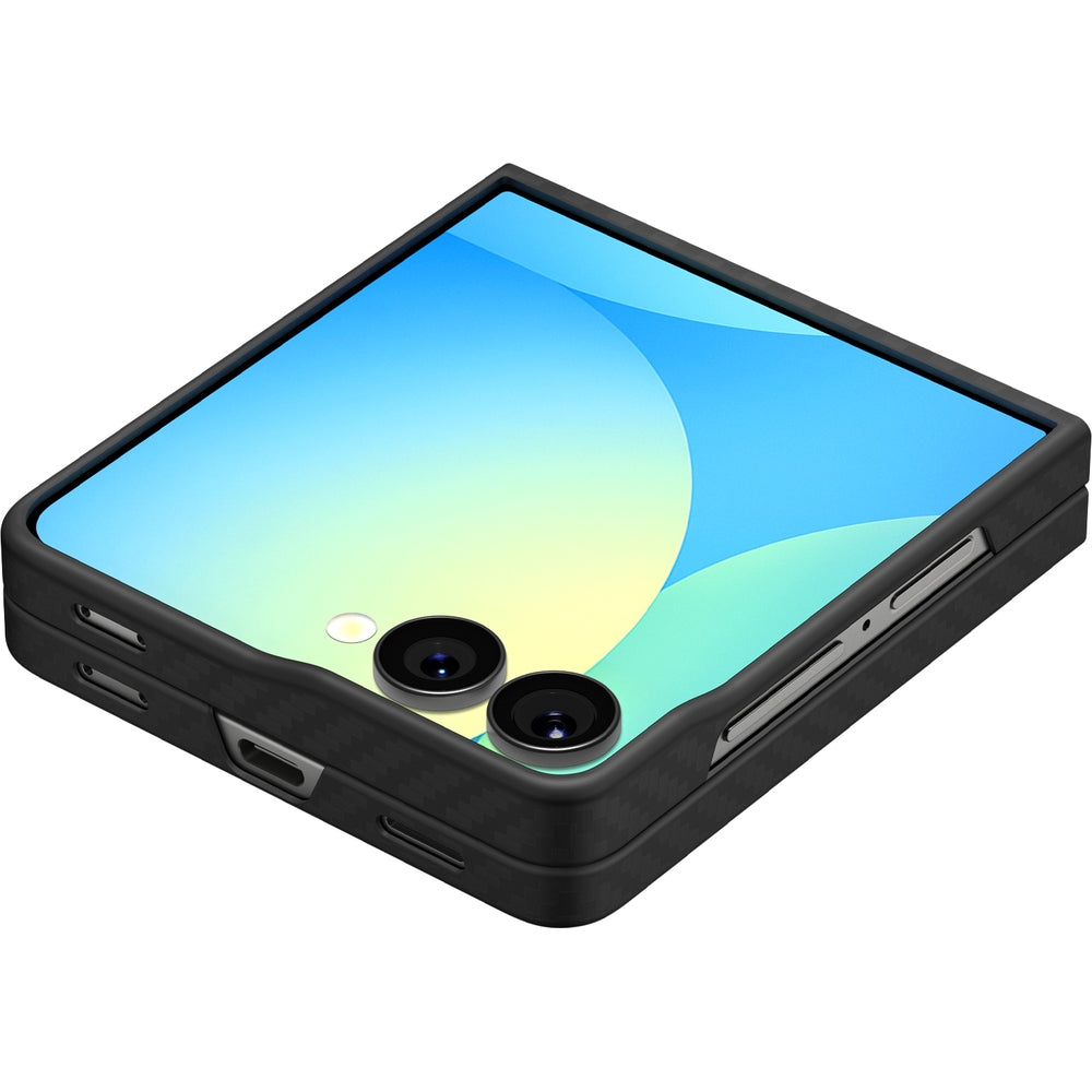 Handyhülle für Galaxy Z Flip7, Spigen Air Skin, Schwarz