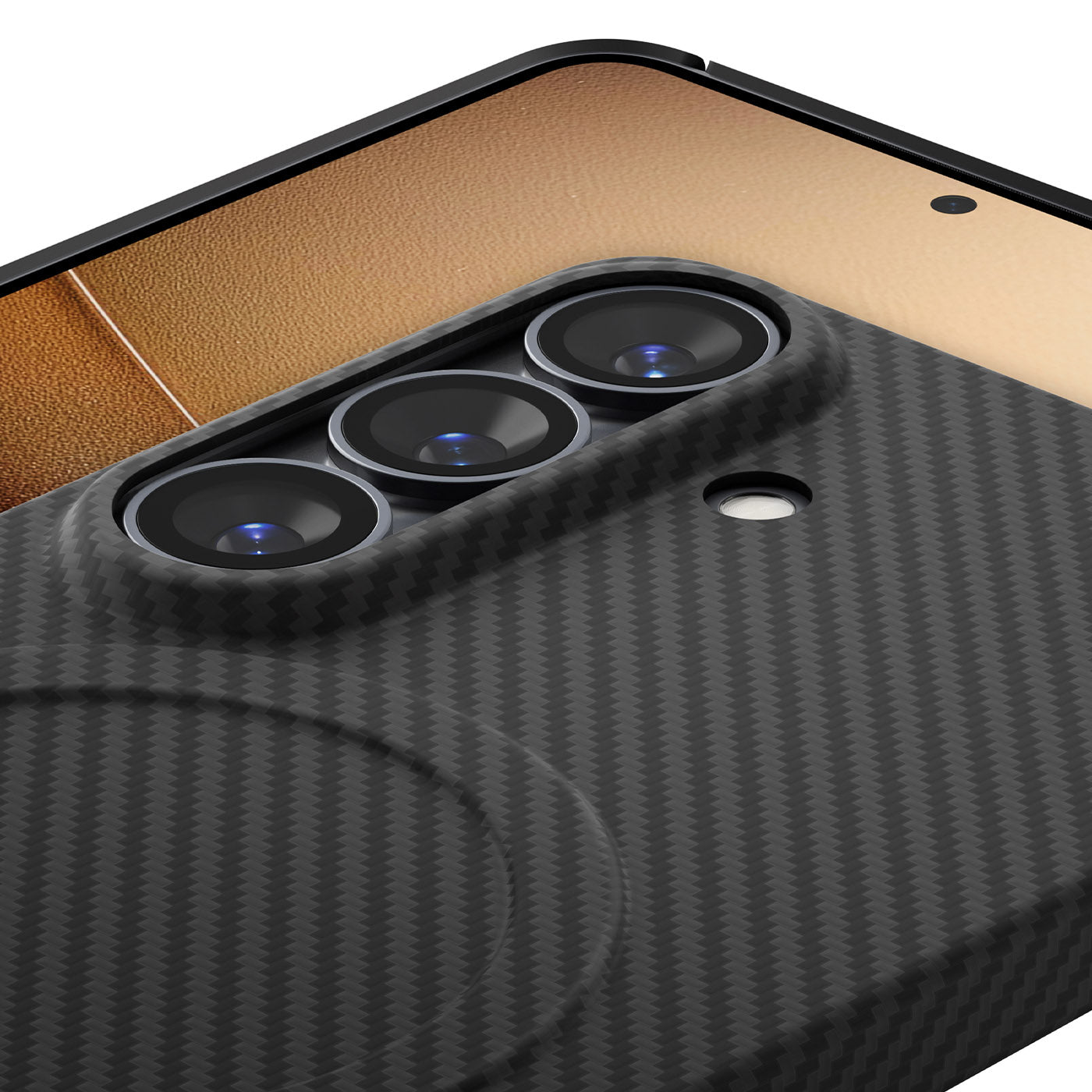 Handyhülle für Galaxy S26, Spigen Air Skin Aramid Mag mit MagSafe, Schwarz