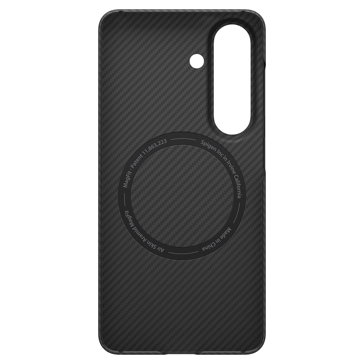 Handyhülle für Galaxy S26 Plus, Spigen Air Skin Aramid Mag mit MagSafe, Schwarz