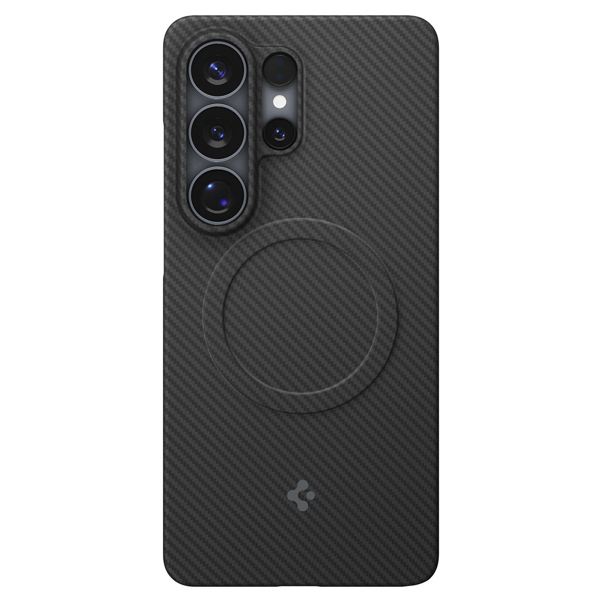Handyhülle für Galaxy S26 Ultra, Spigen Air Skin Aramid Mag mit MagSafe, Schwarz