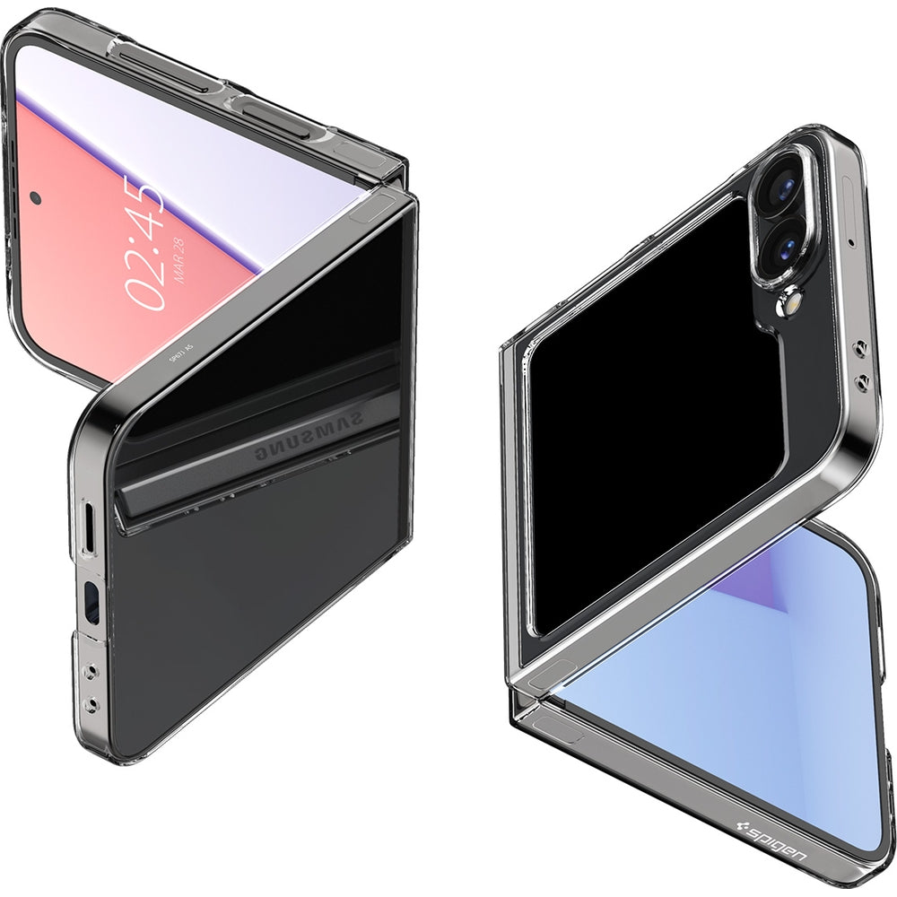 Schutzhülle für Galaxy Z Flip7 FE / 6, Spigen Air Skin, Transparent