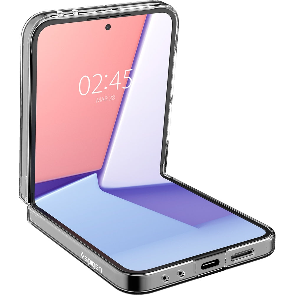 Schutzhülle für Galaxy Z Flip7 FE / 6, Spigen Air Skin, Transparent