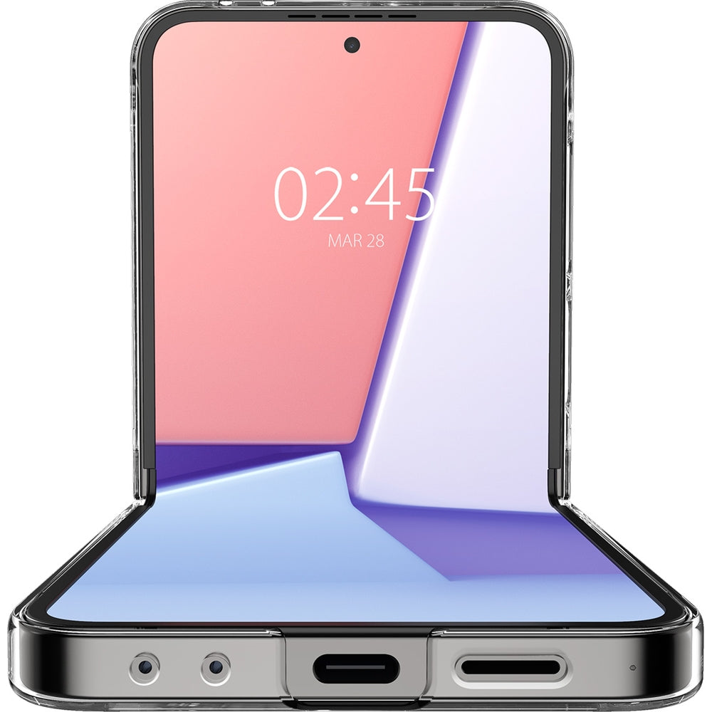 Schutzhülle für Galaxy Z Flip7 FE / 6, Spigen Air Skin, Transparent