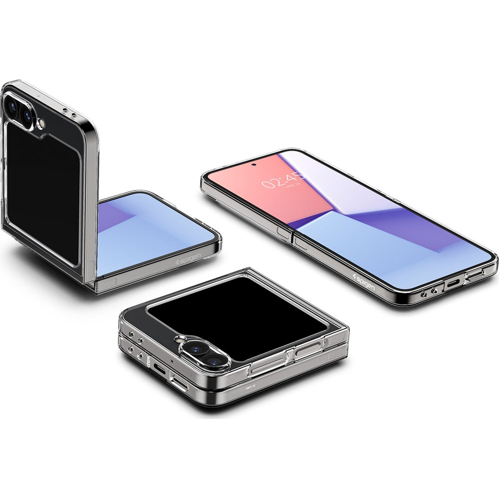 Schutzhülle für Galaxy Z Flip7 FE / 6, Spigen Air Skin, Transparent