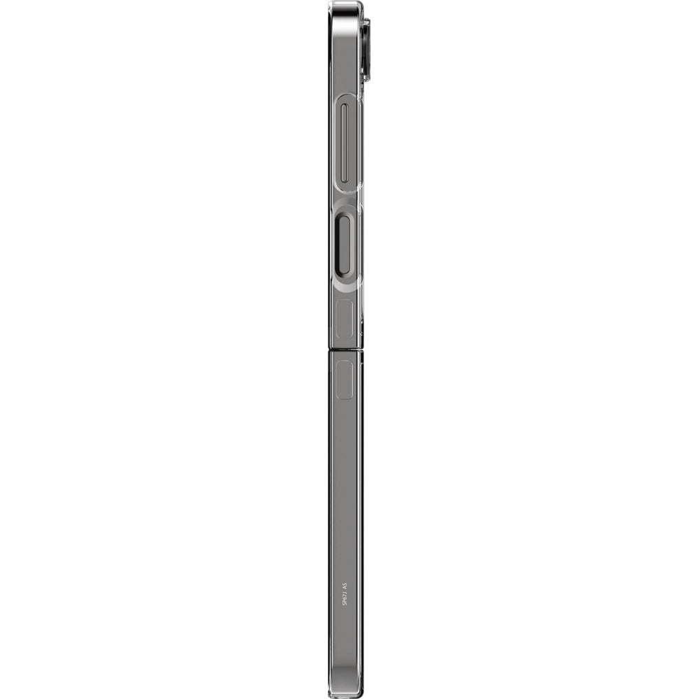 Schutzhülle für Galaxy Z Flip7 FE / 6, Spigen Air Skin, Transparent-Grau (Zero One)
