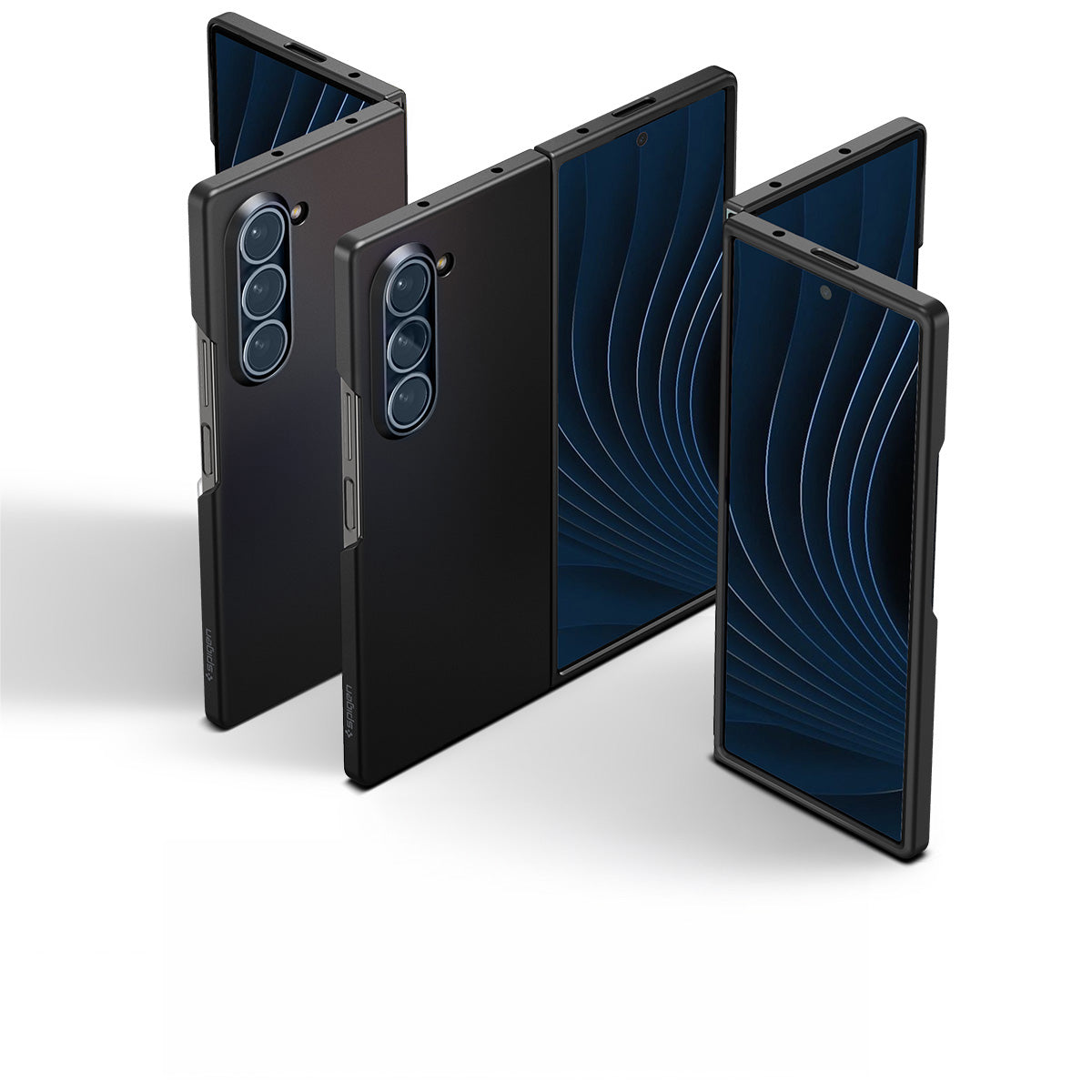 Schutzhülle für Galaxy Z Fold6, Spigen Air Skin, Schwarz