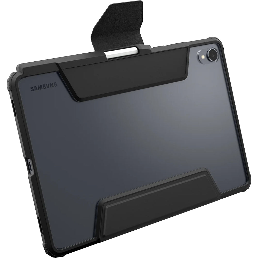 Schutzhülle mit Deckel für Galaxy Tab S11, Spigen Air Skin Pro, Schwarz